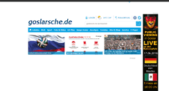 Desktop Screenshot of goslarsche.de