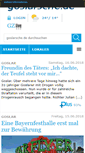 Mobile Screenshot of goslarsche.de