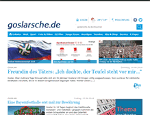 Tablet Screenshot of goslarsche.de